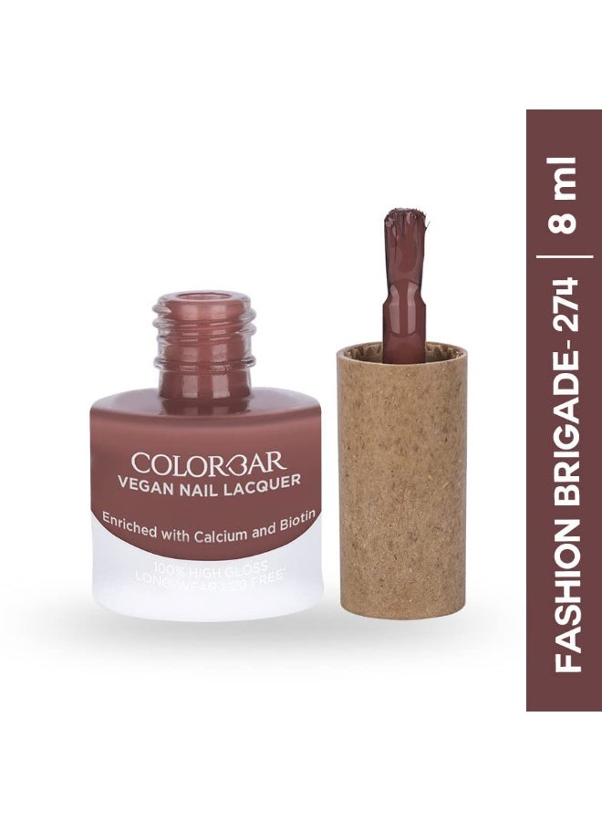 Colorbar Vegan Nail Lacquer - Fashion Brigade 8 ml - Image 2